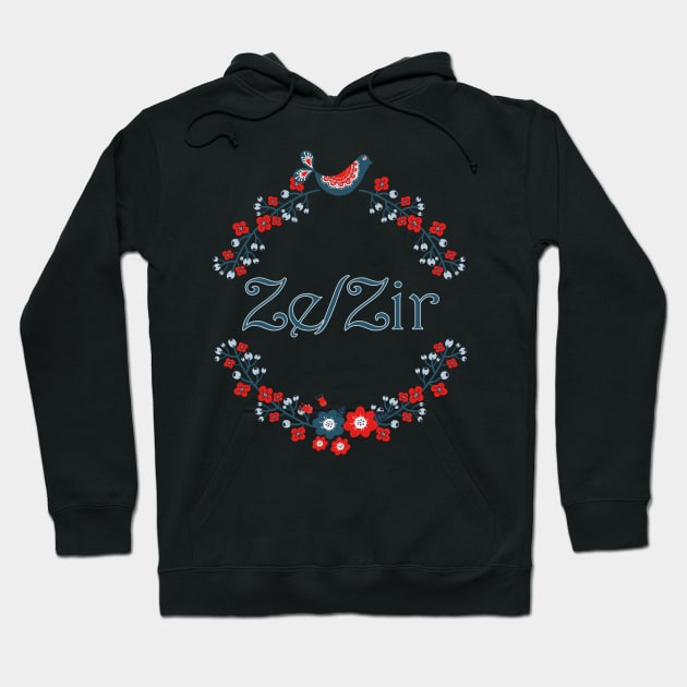 Distinguished Ze/Zir Hoodie by sqbfructosebat